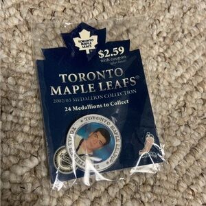 Tomas Kaberle Toronto Maple Leafs Medallion 2002/03 NHL